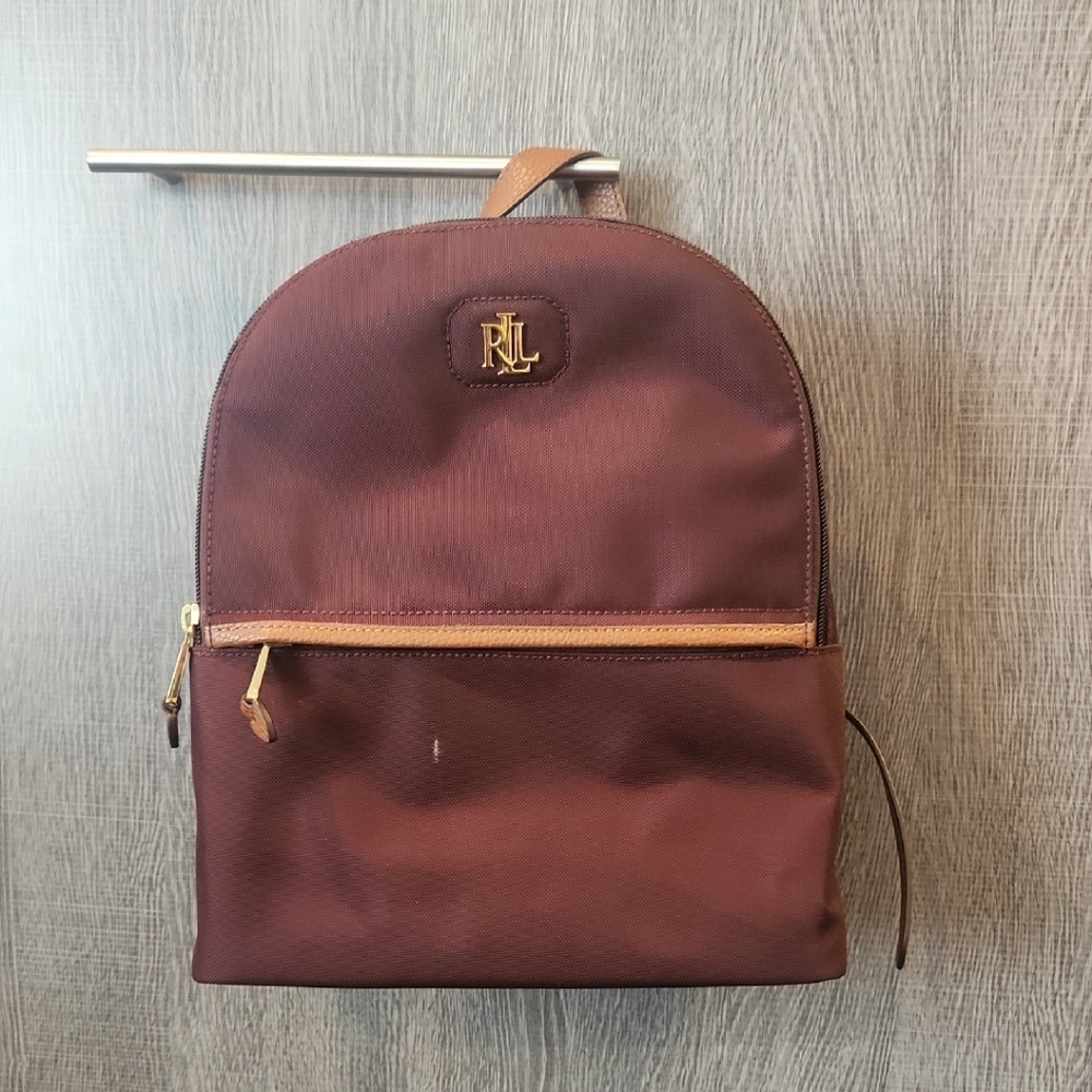 Ralph Lauren Brown Backpack